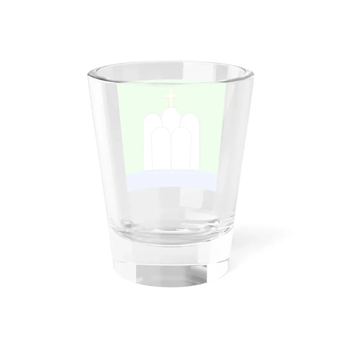 Флаг Святогорска (Ukraine) Shot Glass 1.5oz - Go Mug Yourself