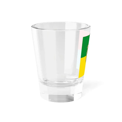 Прапор міста Андрієвичі Житомирщина (Ukraine) Shot Glass 1.5oz - Go Mug Yourself