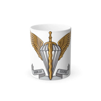 Ukrainian Air Assault Forces (Ukraine) Color Changing Mug 11oz Default Title 11oz - Go Mug Yourself