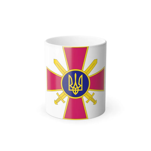 Ukrainian Ground Forces (Ukraine) Color Changing Mug 11oz-11oz-Go Mug Yourself