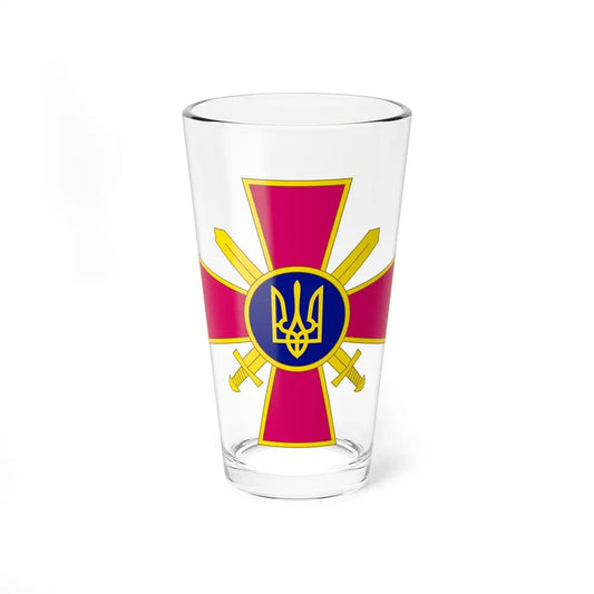 Ukrainian Ground Forces (Ukraine) Pint Glass 16oz 16oz - Go Mug Yourself