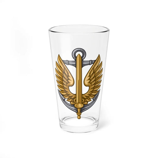 Ukrainian Naval Infantry (Ukraine) Pint Glass 16oz-16oz-Go Mug Yourself