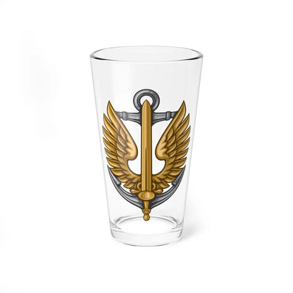 Ukrainian Naval Infantry (Ukraine) Pint Glass 16oz 16oz - Go Mug Yourself