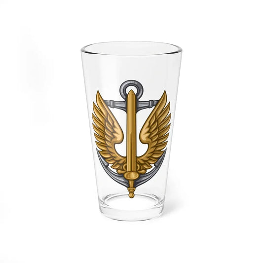 Ukrainian Naval Infantry (Ukraine) Pint Glass 16oz 16oz - Go Mug Yourself
