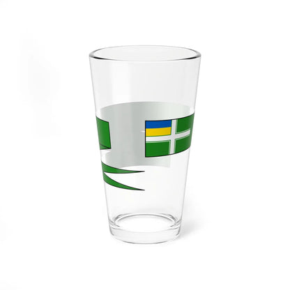 Ukrainian Navy Pennant of Coast Guard (Ukraine) Pint Glass 16oz - Go Mug Yourself