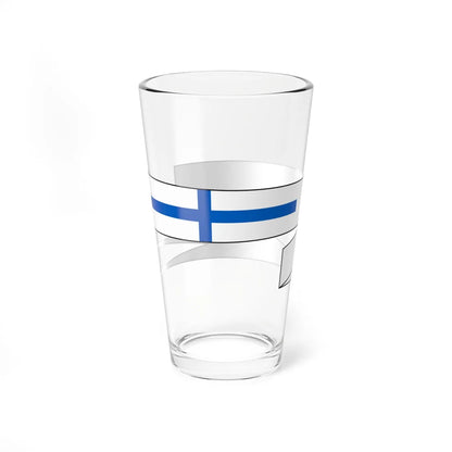 Ukrainian Navy Pennant (Ukraine) Pint Glass 16oz - Go Mug Yourself