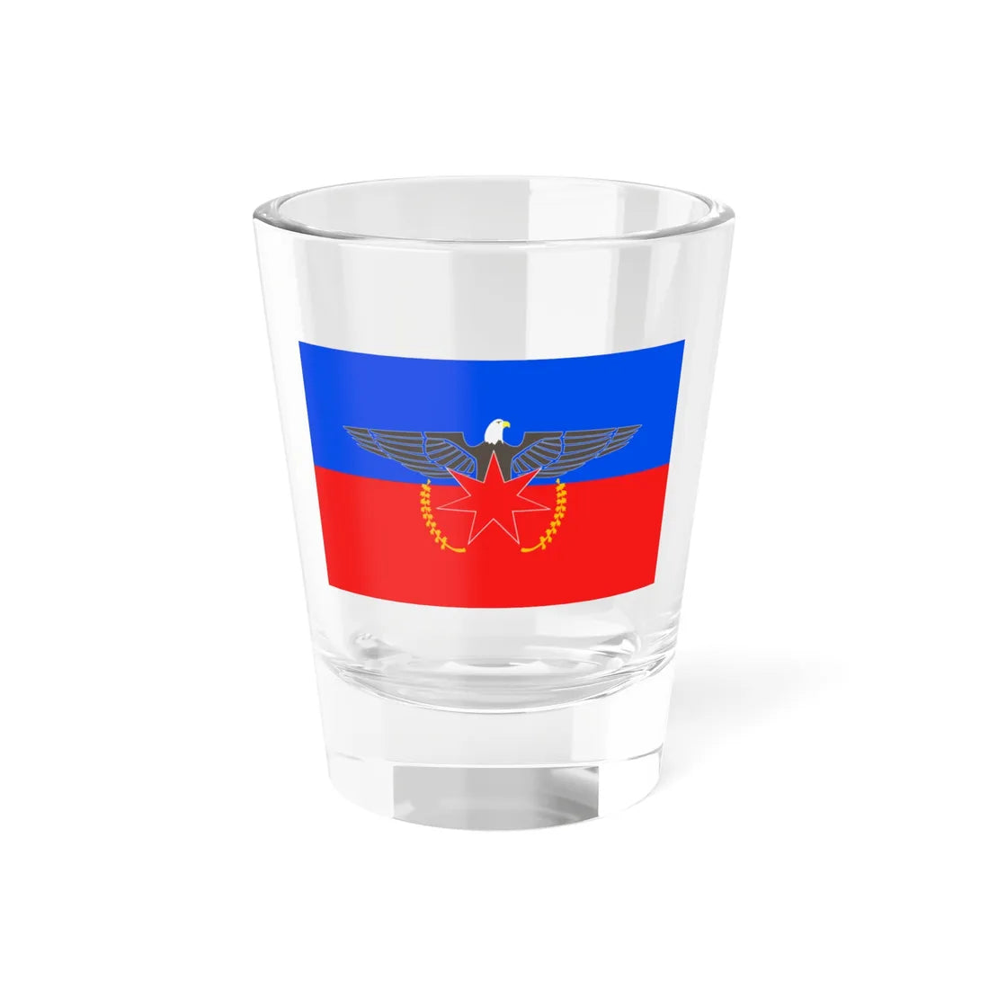 ULA-AA Flag (Myanmar) Shot Glass 1.5oz 1.5oz - Go Mug Yourself