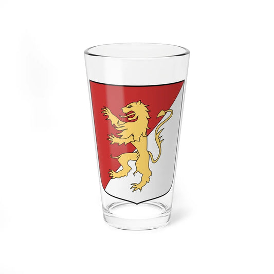 Ulfssons (Sweden) (Coat of Arms) Pint Glass 16oz 16oz - Go Mug Yourself