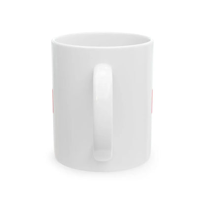 Ulster Banner Tudor Crown version 3-2 (Ireland) White Coffee Mug - Go Mug Yourself