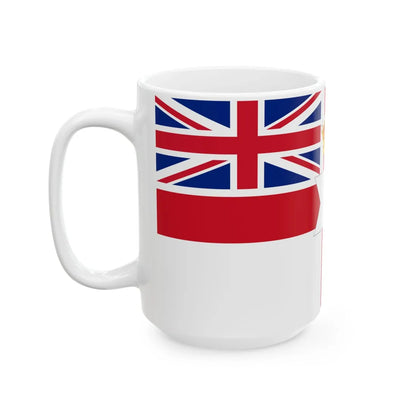 Ulster Banner Tudor Crown version with Union Jack (Ireland) White Coffee Mug - Go Mug Yourself