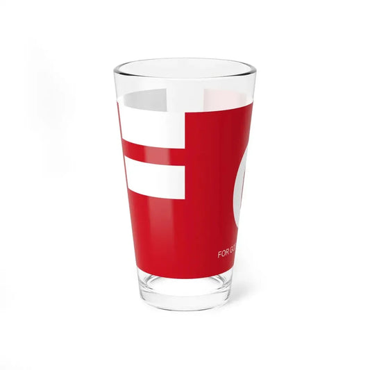 Ulster loyalist flag (Ireland) Pint Glass 16oz 16oz - Go Mug Yourself