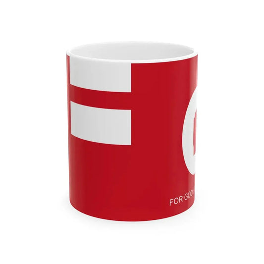 Ulster loyalist flag (Ireland) White Coffee Mug 11oz - Go Mug Yourself