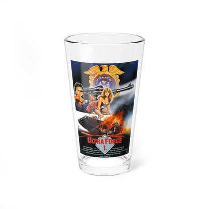 ULTRA FORCE 1 1989 Movie Poster - Pint Glass 16oz-16oz-Go Mug Yourself