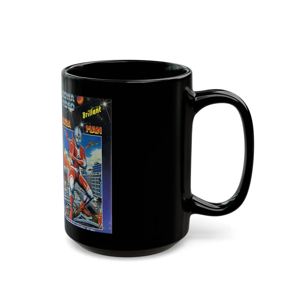 ULTRA MAN (VHS COVER) - Black Coffee Mug-Go Mug Yourself