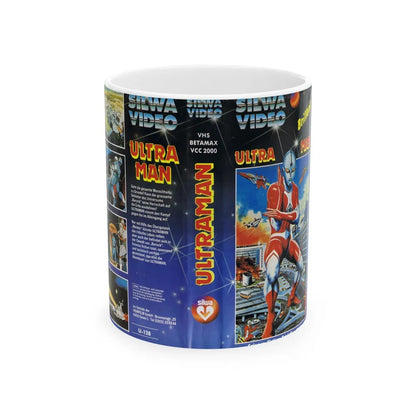 ULTRA MAN (VHS COVER) - White Coffee Mug-11oz-Go Mug Yourself