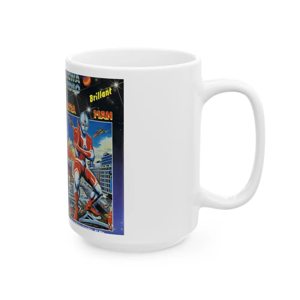 ULTRA MAN (VHS COVER) - White Coffee Mug-Go Mug Yourself