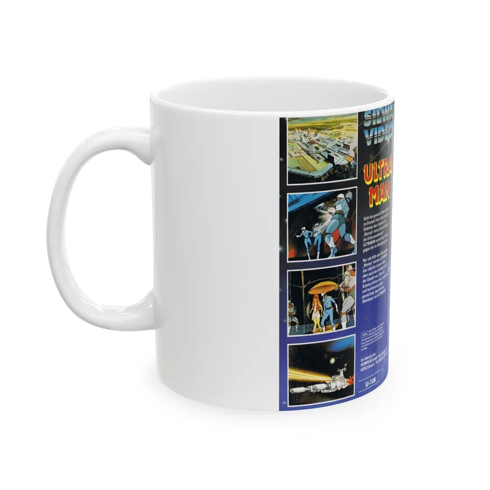 ULTRA MAN (VHS COVER) - White Coffee Mug-Go Mug Yourself