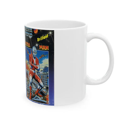 ULTRA MAN (VHS COVER) - White Coffee Mug-Go Mug Yourself