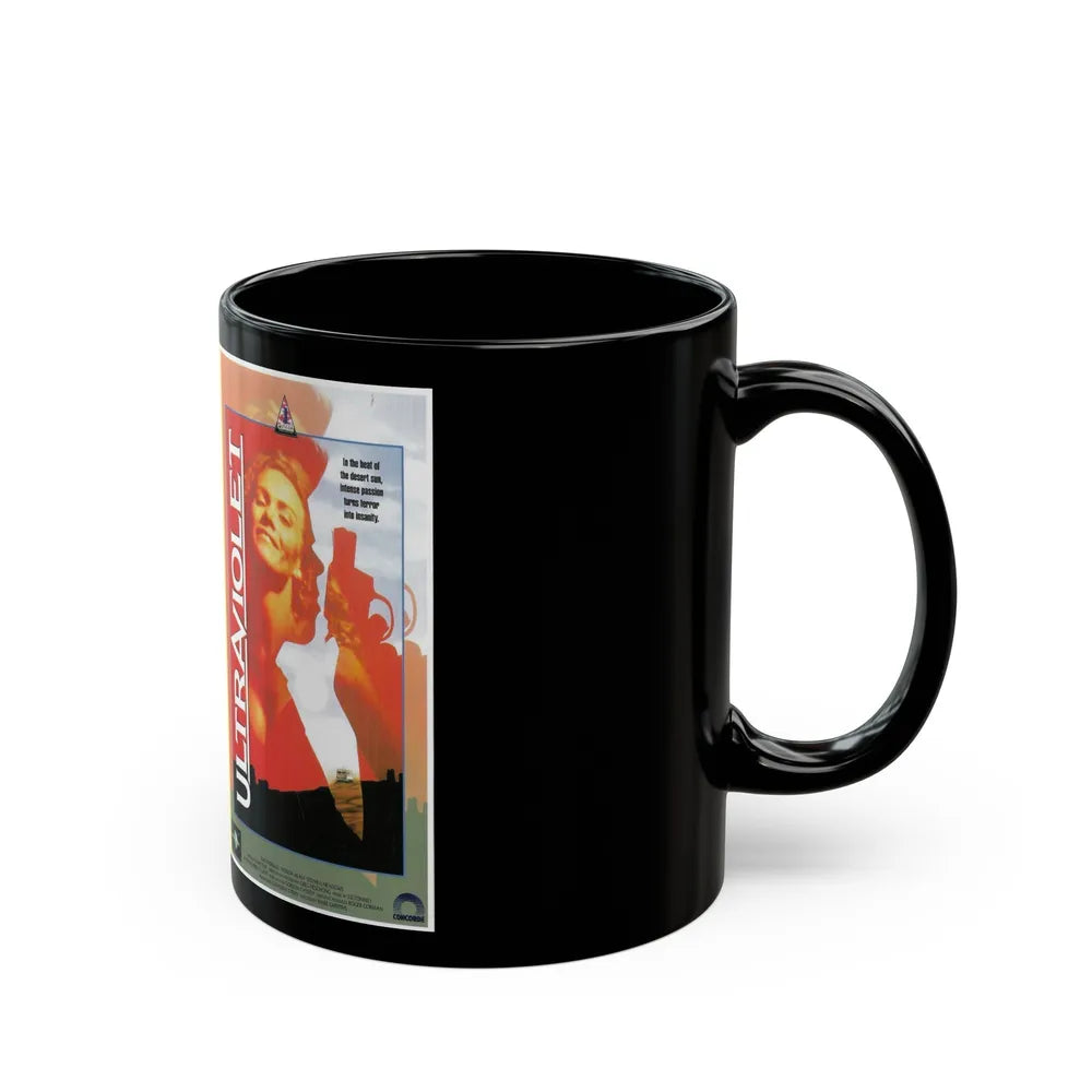 ULTRAVIOLET UNIVERSAL (VHS COVER) - Black Coffee Mug-Go Mug Yourself