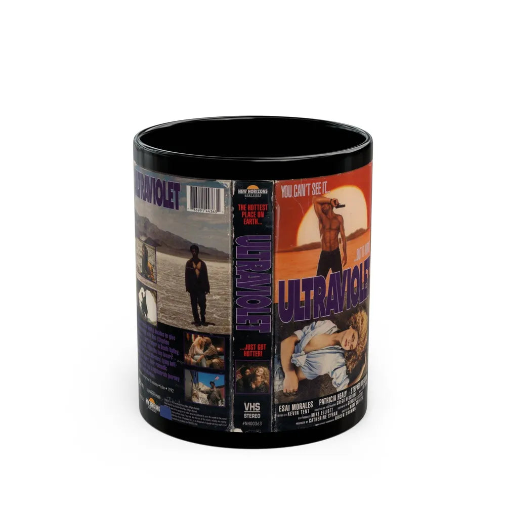 ULTRAVIOLET (VHS COVER) - Black Coffee Mug-11oz-Go Mug Yourself