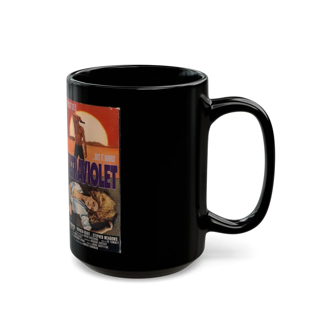 ULTRAVIOLET (VHS COVER) - Black Coffee Mug-Go Mug Yourself