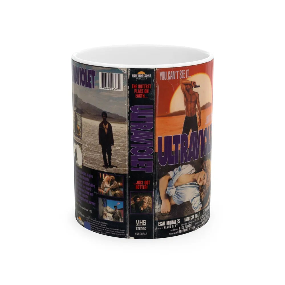 ULTRAVIOLET (VHS COVER) - White Coffee Mug-11oz-Go Mug Yourself