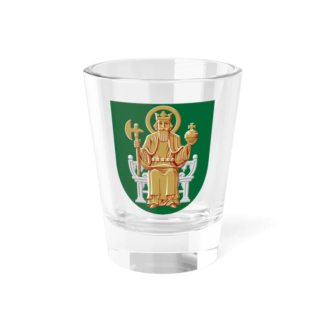 Ulvila.vaakuna (Finland) (Coat of Arms) Shot Glass 1.5oz 1.5oz - Go Mug Yourself