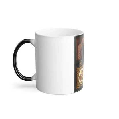 Ulysses S. Grant of General Staff Regular Army Infantry Regiment; Dried Flowers in Frame on Left (U.S. Civil War) Color Changing Coffee Mug 11oz - Go Mug Yourself