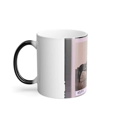 Ulysses S. Grant, Full-Length Portrait, Facing Left, Standing Alongside His War Horse, Cincinnati (U.S. Civil War) Color Changing Coffee Mug 11oz-Go Mug Yourself