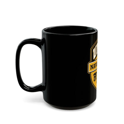 UMBC Naval ROTC (U.S. Navy) Black Coffee Mug-Go Mug Yourself