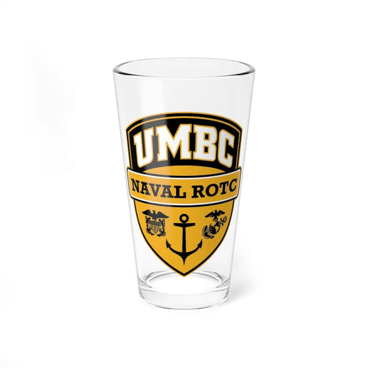 UMBC Naval ROTC (U.S. Navy) Pint Glass 16oz-16oz-Go Mug Yourself