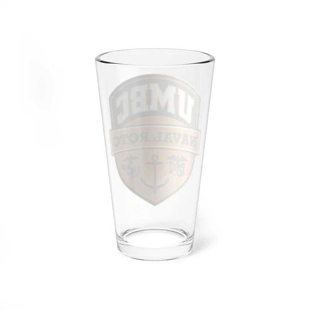 UMBC Naval ROTC (U.S. Navy) Pint Glass 16oz-Go Mug Yourself