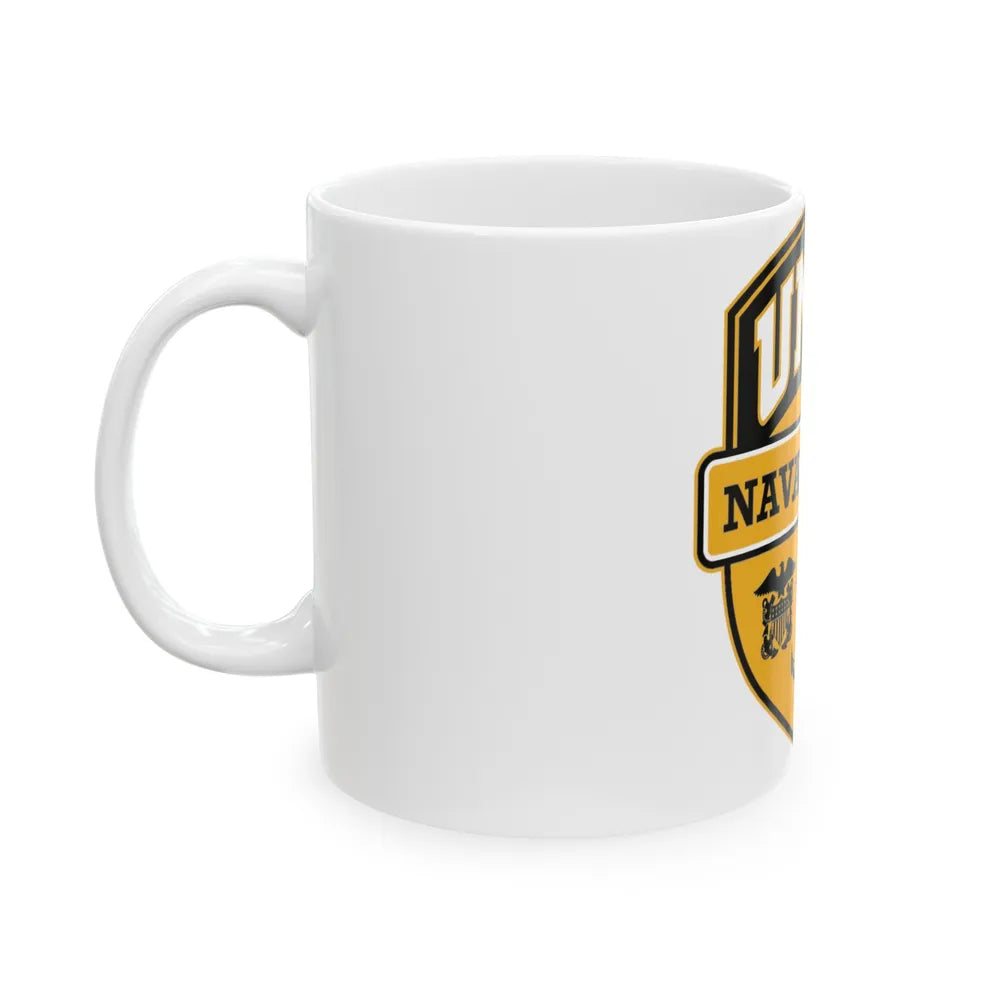 UMBC Naval ROTC (U.S. Navy) White Coffee Mug-Go Mug Yourself