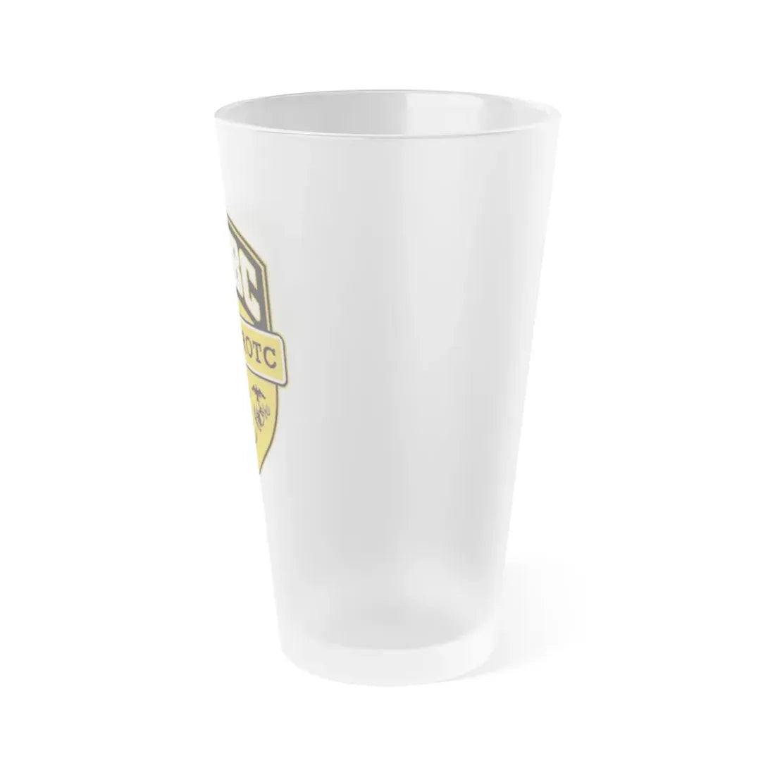 UMBC Naval ROTC (U.S. Navy) Frosted Pint Glass 16oz - Go Mug Yourself