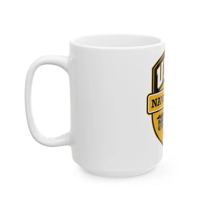 UMBC Naval ROTC (U.S. Navy) White Coffee Mug - Go Mug Yourself