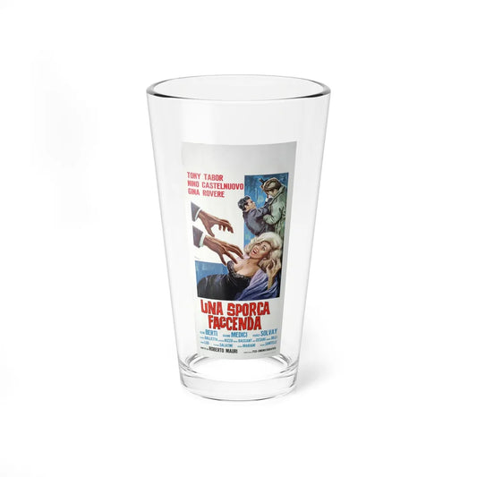 UNA SPORCA FACCENDA (A DIRTY BUSINESS) 1964 Movie Poster - Pint Glass 16oz-16oz-Go Mug Yourself