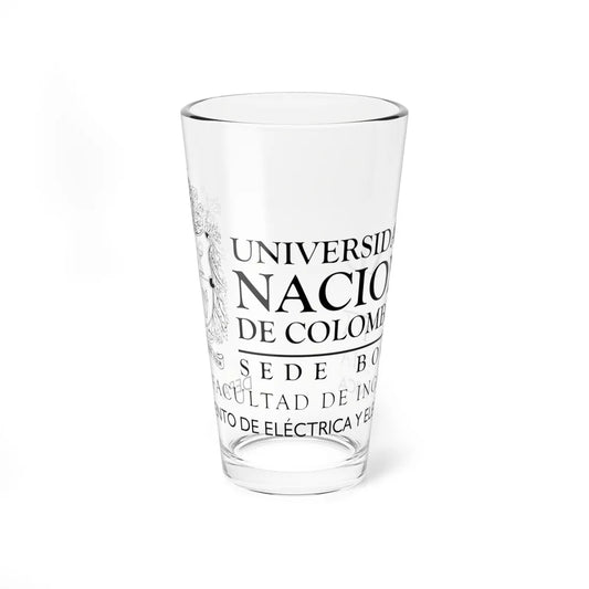 UNAL Aplicación Dep Elect (Colombia) (Coat of Arms) Pint Glass 16oz 16oz - Go Mug Yourself