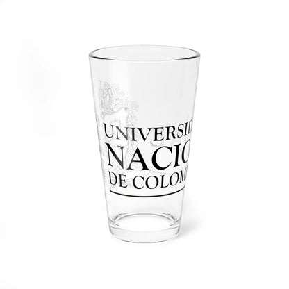 UNAL Logosimbolo (Colombia) (Coat of Arms) Pint Glass 16oz 16oz - Go Mug Yourself