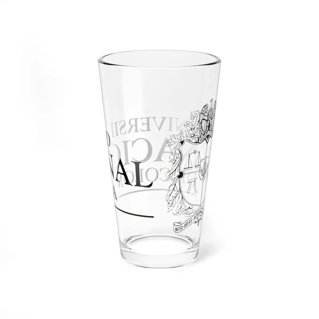 UNAL Logosimbolo (Colombia) (Coat of Arms) Pint Glass 16oz - Go Mug Yourself