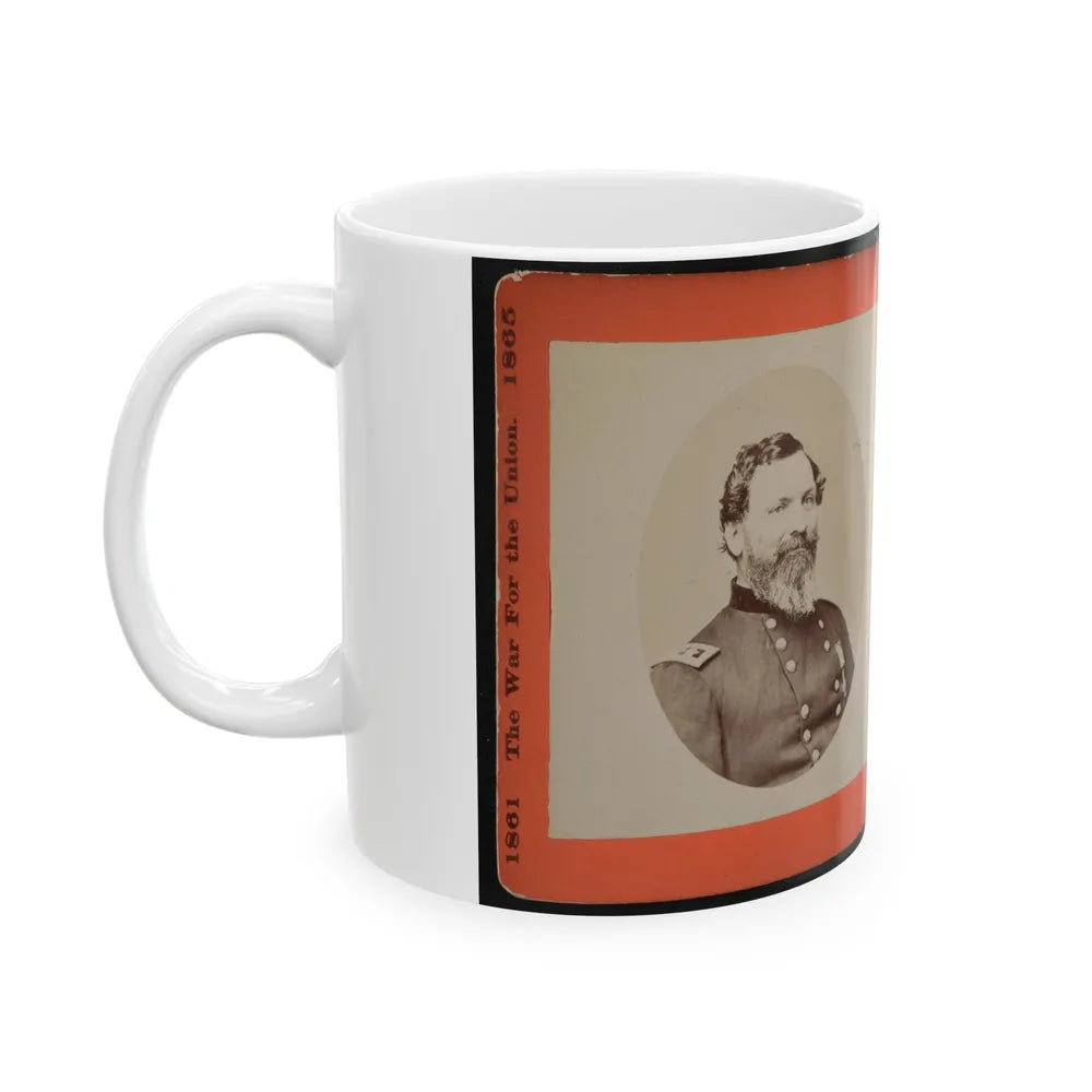 Uncle John Sedgwick, (Commander Of The Sixth Corps. Killed At Cold Harbor) (U.S. Civil War) White Coffee Mug-Go Mug Yourself