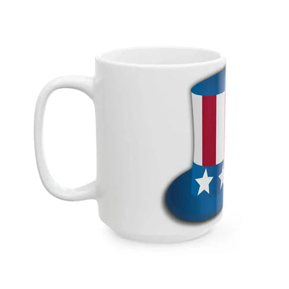 Uncle Sam hat (United States) White Coffee Mug - Go Mug Yourself