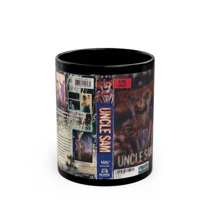 UNCLE SAM (VHS COVER) - Black Coffee Mug-11oz-Go Mug Yourself