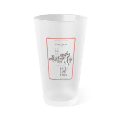 UNCLE TOM'S CABIN 1965 Movie Poster - Frosted Pint Glass 16oz 16oz Frosted - Go Mug Yourself