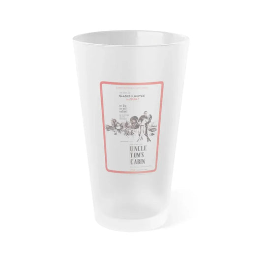 UNCLE TOM'S CABIN 1965 Movie Poster - Frosted Pint Glass 16oz 16oz Frosted - Go Mug Yourself