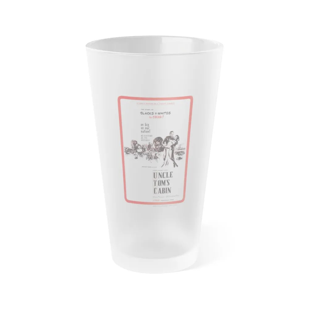 UNCLE TOM'S CABIN 1965 Movie Poster - Frosted Pint Glass 16oz-16oz-Frosted-Go Mug Yourself