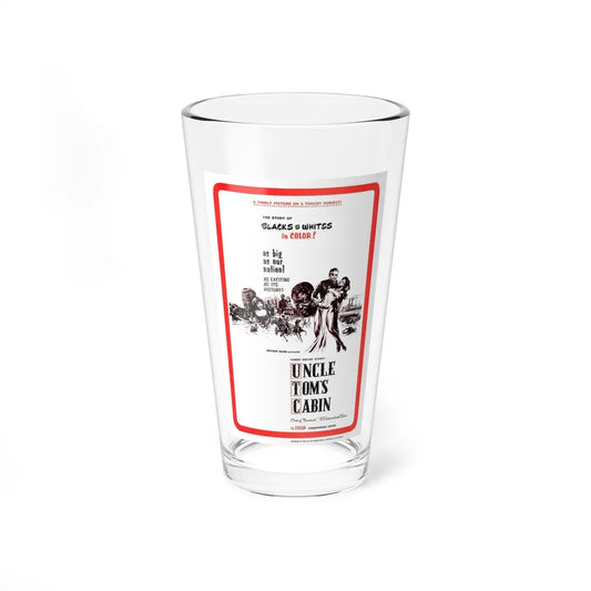 UNCLE TOM'S CABIN 1965 Movie Poster - Pint Glass 16oz-16oz-Go Mug Yourself