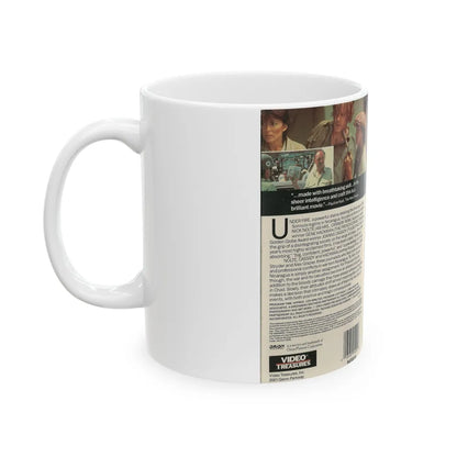 UNDER FIRE (VHS COVER) - White Coffee Mug-Go Mug Yourself