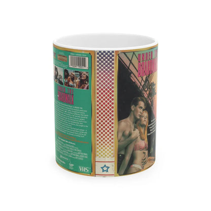 UNDER THE BOARDWALK (VHS COVER) - White Coffee Mug-11oz-Go Mug Yourself