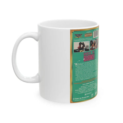 UNDER THE BOARDWALK (VHS COVER) - White Coffee Mug-Go Mug Yourself