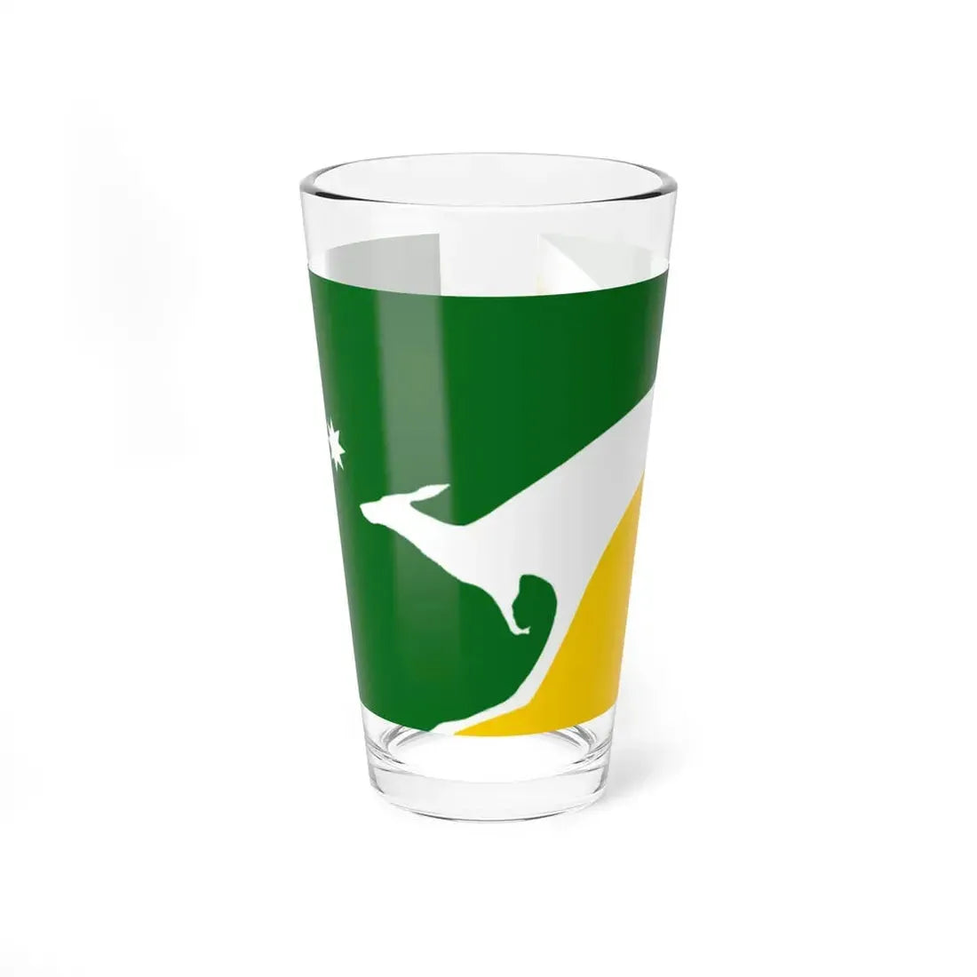 Under the Southern Cross Australia Flag By Justin R Smith (Australia) Pint Glass 16oz 16oz - Go Mug Yourself